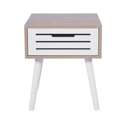 mordern wooden side table end table coffe table