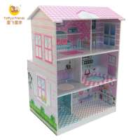 Toffy & Friends Children Pretend Role Play Kids Wooden Kitchen Set Toy Doll house combination