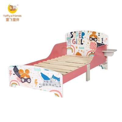 Toffy & Friends WATER PAINT wooden children bed in Super Girl design