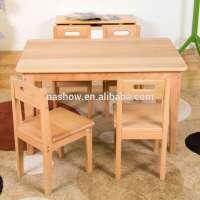 Cubby Plan LMMS-020 New High Quality Solid Beech Preschool Furniture Wood Kid Table