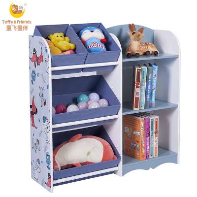 Toffy & Friends kids storage cabinet toy storage organizer in Puppy design